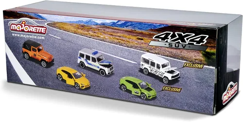 Vista 6 de Majorette SUV Paquete de 5
