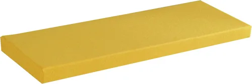 Vista 10 de Elegante cojín de banco de color sólido con lazos, cojín antideslizante para banco de interiores y exteriores, cojín de muebles de patio, cojín