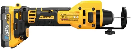 Vista 5 de DEWALT - Pistola de tornillos inalámbrica de 20V MAX y kit de recorte con 2 baterías POWERSTAK y cargador incluidos (DCK265E2)