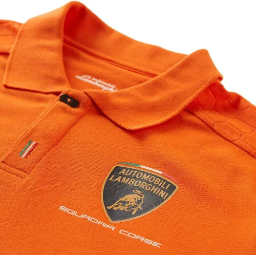 Vista 3 de Lamborghini Squadra Corse - Polo de viaje para hombre