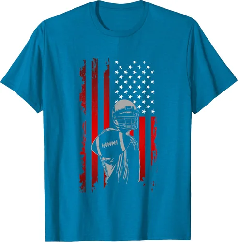 Vista 8 de Camiseta de fútbol americano, Negro