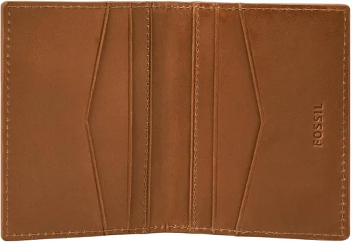 Vista 2 de Fossil Everett - Cartera delgada de cuero para hombre
