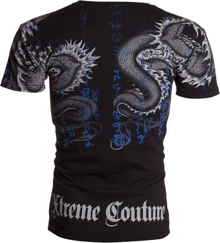 Vista 2 de Xtreme Couture by Affliction Camiseta Hombre Double UP Negro