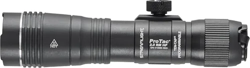 Vista 2 de Streamlight 89014 ProTac 2.0 Montaje en riel HP 2000-Lúmenes 85,000-Candela linterna táctica recargable USB con montaje MLOK, interruptor