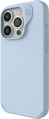 Vista 10 de [Usado] ZAGG Manhattan Snap - Funda para iPhone 15 Pro, funda de silicona de alta calidad, material de grafeno duradero, superficie lisa con un Negro
