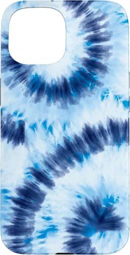 Vista 6 de Blue Tie Dye Swirl Case for iPhone 17