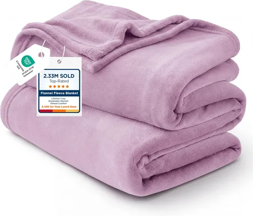 Vista 20 de Bedsure GentleSoft Bedding Manta de Vellón para Niñas y Niños - Mantas Pequeñas Suaves, Acogedoras y Bonitas para Viajes, 43x55 Pulgadas, Blanco