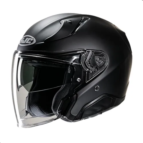 Vista 2 de Casco de motocicleta HJC RPHA 31 sólido con visera HJ-39 Pinlock, aprobado por DOT (Negro, XS)