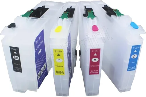 Vista 4 de UPink LC406 LC406XL Cartucho de tinta recargable vacío de alto rendimiento compatible con impresora Brother MFC-J4335DW J4345DW J4535DW J5855DW