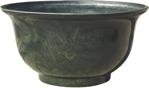 Vista 5 de Classic Home and Garden - Maceta veneciana profunda de 12.5 pulgadas, granito gris