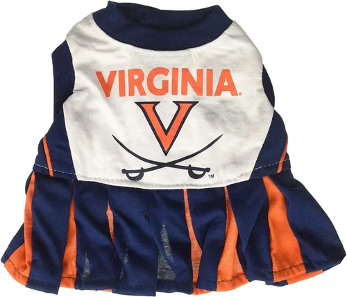 Vista 8 de Pets First NCAA Louisville Cardinals - Traje de animadora para perro, talla S
