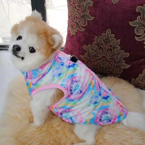 Vista 3 de Ropa para mascotas, abrigo de invierno para perro con cremallera y gancho para correa, chaleco para cachorro, chaqueta, disfraz cálido para perros