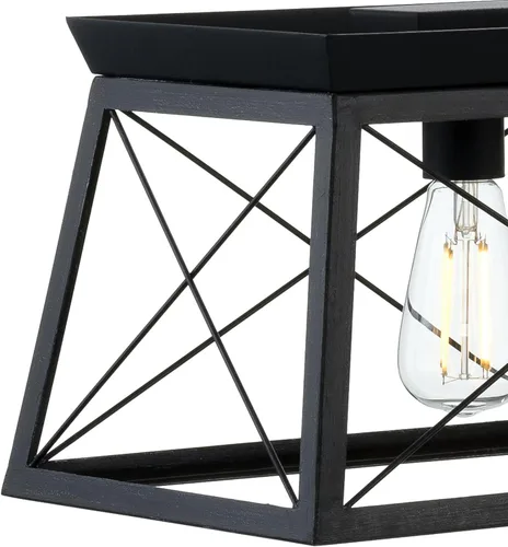 Vista 5 de Progress Lighting P400048-141 - Candelabros de madera de briar Negro (textured black)
