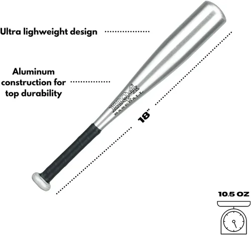 Vista 2 de Markwort Bate de entrenamiento de aluminio de una mano de 18 pulgadas