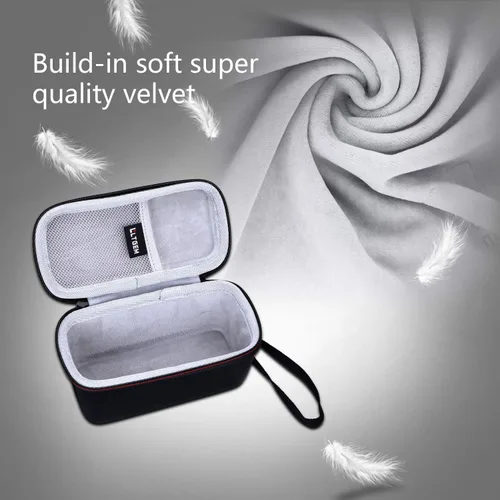 Vista 3 de LTGEM - Estuches para videocámara compatibles con Kimire/SEREE/LOENTIR/VETEK/OLESIT videocámara (interior: 6.4 x 2.8 x 3.3 pulgadas), solo funda