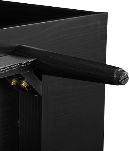 Vista 11 de Crosley Furniture Liam - Soporte para TV de almacenamiento de discos grande