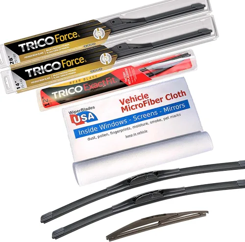 Vista 55 de Limpiaparabrisas Performance Beam compatibles con Toyota Tercel 1980 (juego de 2) limpiaparabrisas