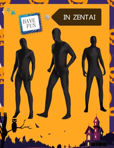 Vista 5 de woahee Traje completo del cuerpo del traje del spandex, traje adulto del traje de Zentai de las mujeres de los hombres