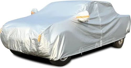 Vista 41 de Tecoom Funda impermeable para todo tipo de clima, resistente al viento, protector de granizo con forro polar y puerta con cremallera, protección