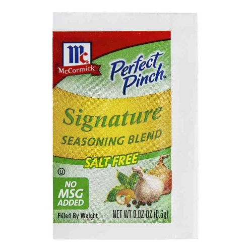 Vista 3 de Mccormick Perfect Pinch - Mezcla de condimentos sin sal, 0.03 oz - 500 por caja.