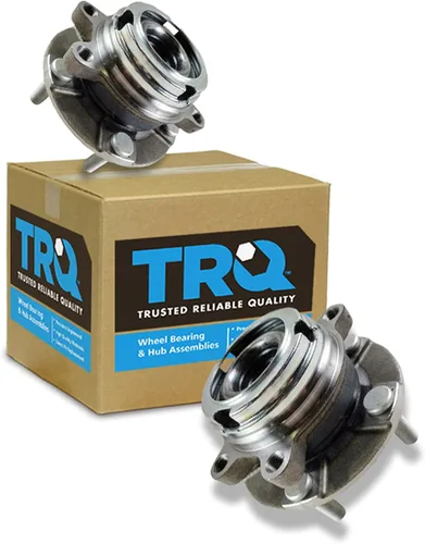 Vista 119 de Conjunto de rodamiento de rueda delantera de 2 piezas y buje TRQ Compatible con Pontiac Solstice 2006-2009 Saturn Sky 2007-2010