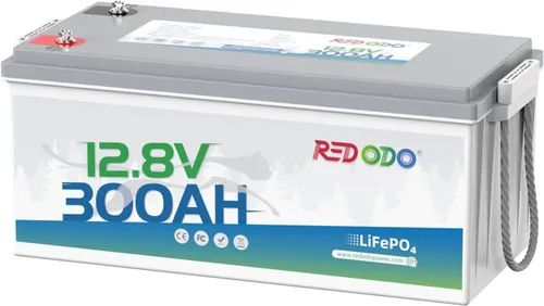 Vista 17 de Redodo Batería de litio de 12 V 50 Ah, batería portátil LiFePO4 de 50 Ah con BMS de 50 A, 640 Wh, hasta 15000 ciclos, ideal para motor de arrastre