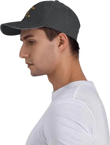 Vista 6 de USS Bennington Cvs-20 - Gorra de béisbol unisex ajustable para papá, sombrero de mezclilla, Negro