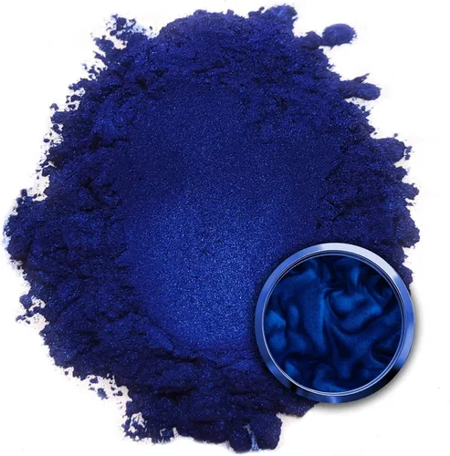 Vista 8 de Pigmentos Eye Candy Polvo de Mica Azul Premium - Aoi Hi Blue (50gr) - para Epoxi, Resina, Jabón, Pintura, Carpintería, Vaciado de Acrílico, Bombas