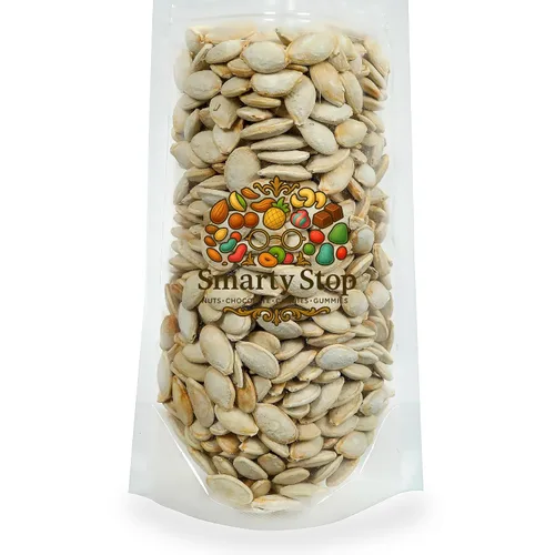 Vista 6 de Smarty Stop Seeds Collections ~ Healthy Snacks (semillas de calabaza saladas tostadas, 1 libra (paquete de 1))