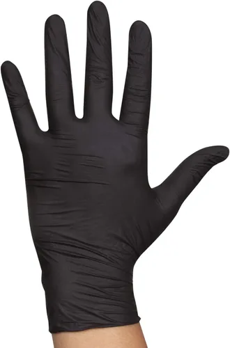 Vista 7 de FoodHandler 103-TS12-BLK FoodHandler thinsense nitrilo SM negro (paquete de 1000)