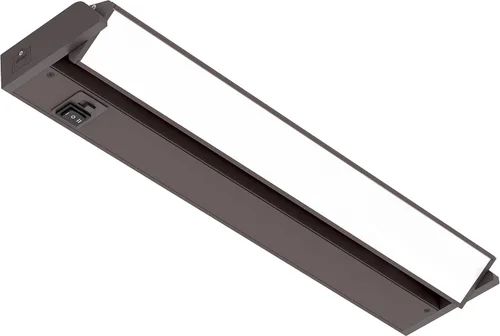 Vista 12 de GetInLight luz LED para parte inferior de gabinete, giratoria, de 3 niveles de color, para atenuador, con cables y enchufe, blanco cálido de 2,700