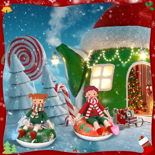 Vista 5 de Cutecrop Juego de 20 accesorios de muñeca de Navidad que incluye ropa de Navidad, bata de baño, bufanda, faldas, delantal, sombrero de chef