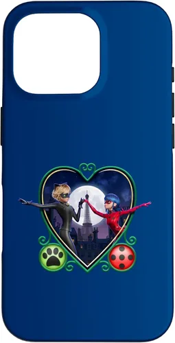 Vista 20 de Miraculous Ladybug and Cat Noir The Movie Heart - Carcasa para iPhone 17