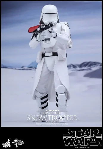 Vista 2 de Hot Toys Escala 1:6 Star Wars El Despertar de la Fuerza de la Primera Orden Snowtrooper Oficial Juguete (blanco)
