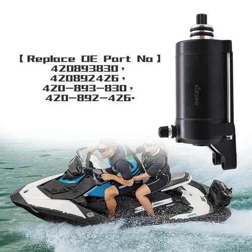 Vista 3 de KARSEE Motor de arranque 420893830 repuesto para Sea-Doo Spark 2 Ace 900 Spark TRIXX GTI/GTR/GTS 90 Ace 900 para Can-Am Maverick X3 Turbo/Max