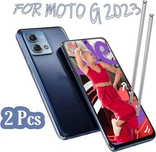 Vista 5 de 2 bolígrafos G Stylus 2023 para Moto G Stylus 2023 de repuesto para Motorola Moto G Stylus 5G 2023 lápiz capacitivo, color azul medianoche