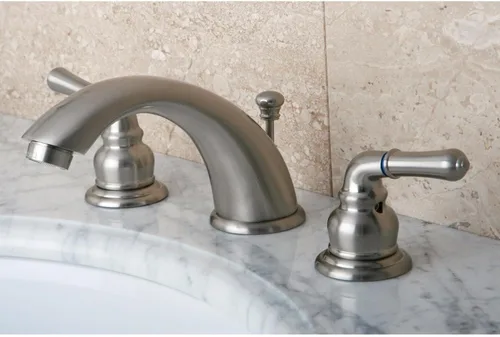 Vista 9 de Kingston Brass KB962 Magellan Grifo de baño extendido, centro ajustable de 8 pulgadas, latón pulido