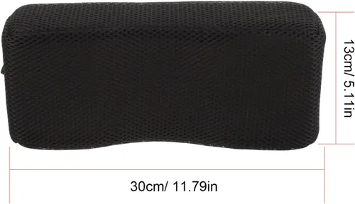 Vista 7 de Almohada para reposacabezas de silla de ruedas, almohada para reposacabezas y cuello, transpirable, cojín de espuma cervical para coche, silla