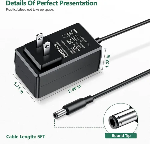 Vista 3 de Cable de alimentación de CA para olla de presión Elite Bistro modelo EPC-808 EPC-808R EPC-808W