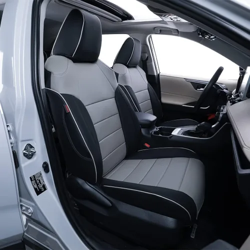 Vista 8 de EKR Fundas de asientos de automóvil Challenger de ajuste personalizado para selectos Dodge Challenger SRT,RT,GT,SXT,T/A 2015 2016 2017 2018 2019