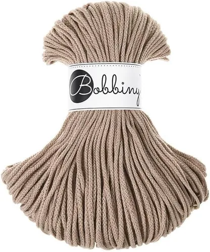 Vista 31 de Bobbiny - Cordón trenzado de macramé junior de 3 mm, 108 yardas/330 pies (rojo vino)