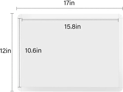 Vista 3 de ZVP Tablas de cortar desechables, 30 unidades, hoja de tabla de cortar plegable con pliegue integrado, alfombrilla de corte de plástico flexible