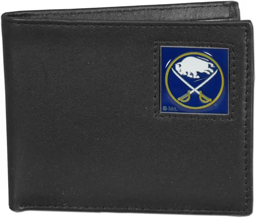 Vista 23 de Siskiyou Sports NHL Cartera de cuero genuino biplegable
