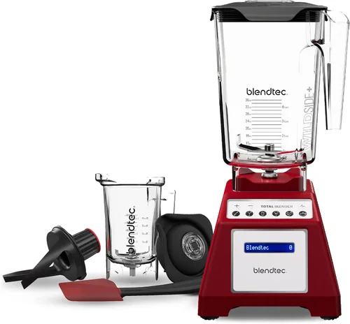Vista 7 de Blendtec Total Blender Classic (Negro), 90 oz* WildSide+ & Twister frascos