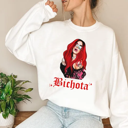 Vista 4 de BluePrints Sudadera Red Hair Top Bichotar - Sudadera Love Tour 2023 para fanáticos Estilo 1