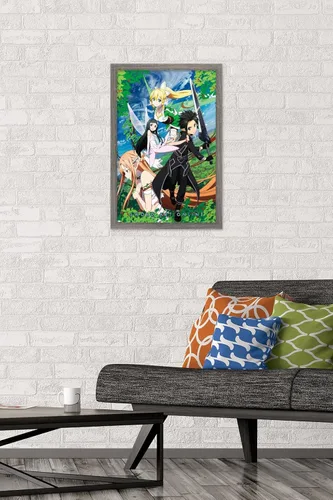 Vista 2 de Trends International Sword Art Online - Póster de pared Key Art 3