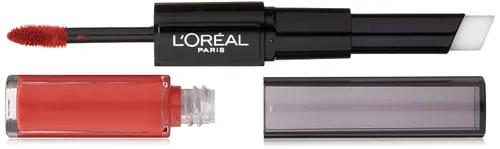 Vista 15 de Cosméticos labial de color duradero de L’oreal París, rosa (Rose Tattoo)