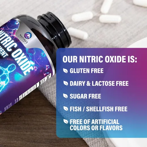 Vista 7 de Potenciador de óxido nítrico extra fuerte, L-arginina, citrulina y beta alanina de 3 veces más fuerza, refuerzo nítrico de primera calidad, energía