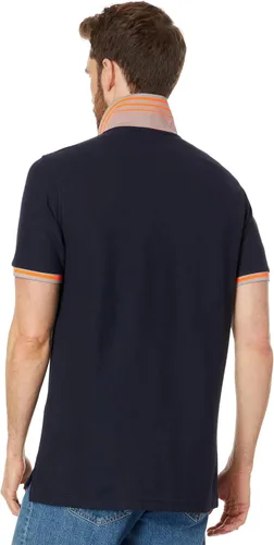 Vista 2 de Psycho Bunny Norris Pique Polo Navy LG (US Hombre 6), marino