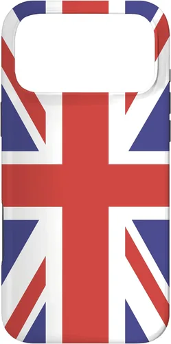Vista 19 de Union Jack Flag British Classic Style UK Britain - Carcasa para iPhone 17